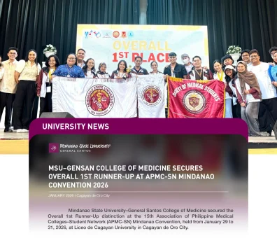 APMC-SN Mindanao Convention - COM - 1st Runner-Up