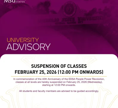 Class Suspension - February 25, 2026