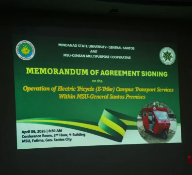 MSU-General Santos launches E-Trike Transport Service to boost sustainable campus mobility