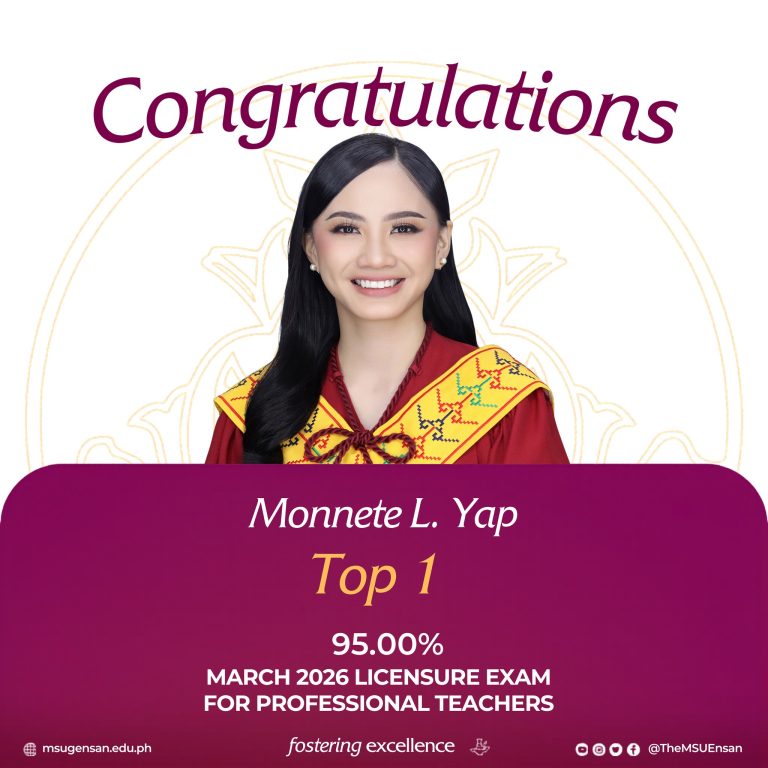 MSU-GenSan produces Record-Breaking 32 Topnotchers in the March 2026 LET