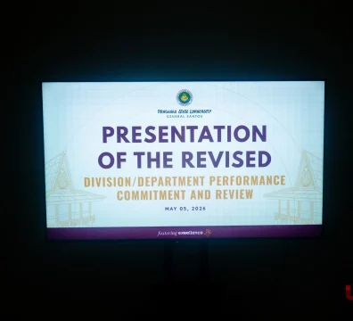 MSU-GenSan stregthens performance management through revised DPCR presentation