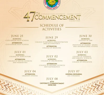 47th Commencement exercises