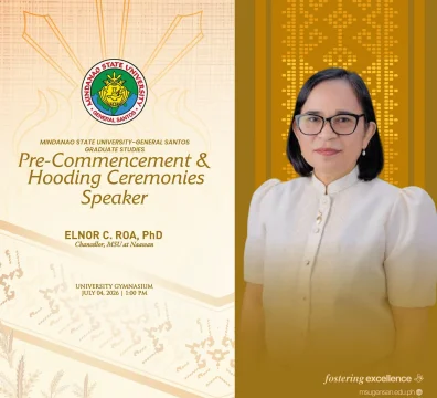 MSU Naawan Chancellor Dr