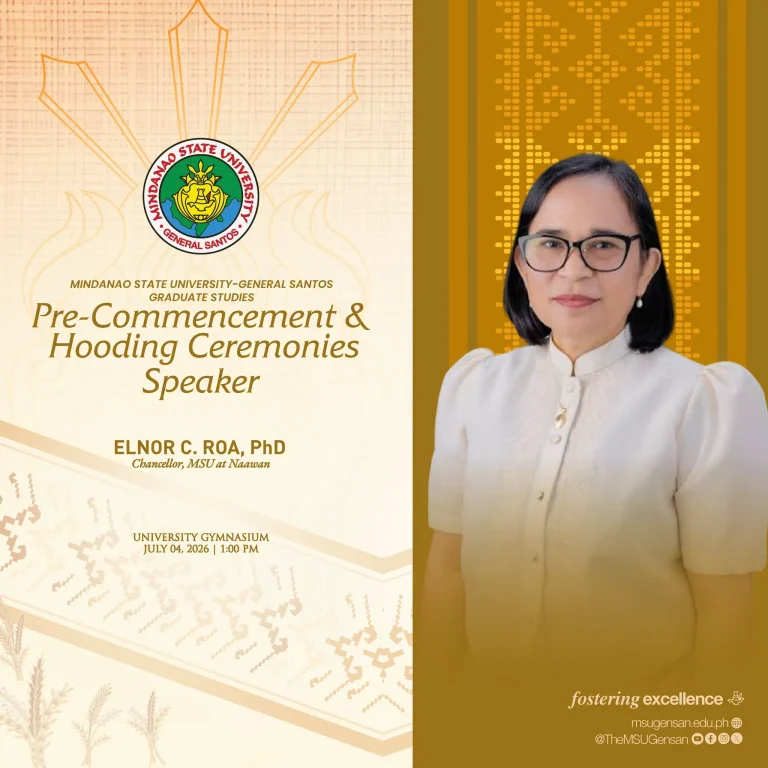 MSU Naawan Chancellor Dr